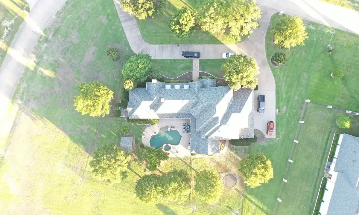 New shingle roof installation on a home in Heathrow